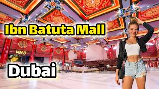 Ibn Batuta Mall Tour Ibn Batuta Mall Dubai Metro To Mall Walking Tour 2024 [upl. by Normy]