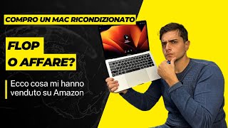 Macbook Pro RICONDIZIONATO conviene  La mia esperienza da Amazon [upl. by Ainatnas]