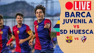 🔴Live Barca Juvenil A vs SD Huesca  División Honor Juvenil [upl. by Cupo]