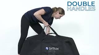 EARTHLITE Professional Massage Table Carry Cases [upl. by Aerdnaz]