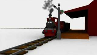 animated steam train test2 [upl. by Ahsitra]