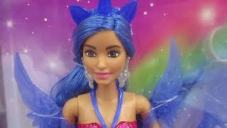 Hermosa Muñeca Barbie de Fantasía Edición Especial Zafiro 65 Aniversario Mattel 💙🌈🔷️🌠🪅✨️ [upl. by O'Brien756]