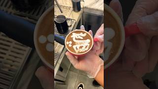 Deer latte art  8Oz Coffee 🦌🔥 [upl. by Clevie518]