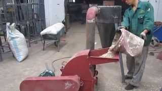 SG40 small hammer mill for wood chips [upl. by Enifesoj799]