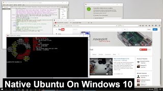 Run Ubuntu Natively on Windows 10 [upl. by Aleacin]