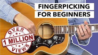 Fingerpicking For Beginners Learn the 1 Technique Within 5 Minutes [upl. by Airel]