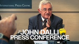 John Dalli Snusgate Press Conference FULL  Brussels 24 October 2012 [upl. by Osei]