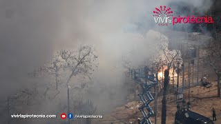 Fallas de Valencia 2024 Mascletà Domingo 17 de Marzo 2024 Pirotecnia Caballer FX [upl. by Madelle]