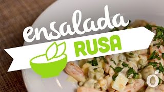 Ensalada Tipo Rusa  Russian Salad  kiwilimon [upl. by Jenette]