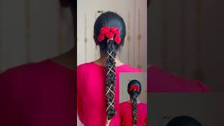 Bridal hairstyles at home hairstyle bridalhairstyle makeup simplehairstyle easyhairstyles [upl. by Acenom]