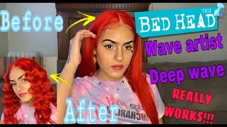 I Used Bed Head Wave Artist Deep Waver Nail Or Fail [upl. by Christos]