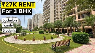 Bachelor Friendly 3 BHK Flat for Rent in Zirakpur  Altura Apartment Zirakpur  Semi Furnished Flat [upl. by Enwad]