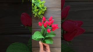 Beautiful Bouquet Crepe Paper Flower [upl. by Htabmas]