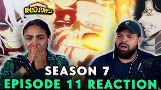 BAKUGO GAVE HIS ALL  My Hero Academia Season 7 Episode 11 Reaction [upl. by Anilet]