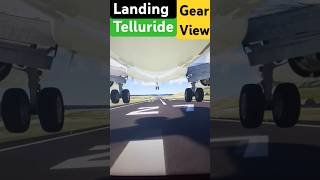 Landing Gear View Telluride USA Runway 27 shorts [upl. by Estus]