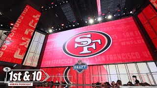 1st amp 10 Answering Questions Directly from the Faithful Ahead of the NFL Draft  49ers [upl. by Linad726]