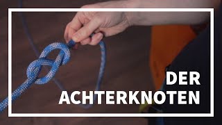 Der Achterknoten  EINFACH KLETTERN [upl. by Seeto743]