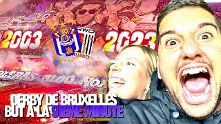 LA FOLIE POUR LE DERBY BRUXELLOIS ET LES 20 ANS MAUVES ARMY ANDERLECHT VS RWDM  VLOTCH 20 [upl. by Selimah388]