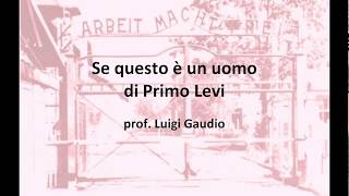 Se questo è un uomo di Primo Levi [upl. by Pilar]