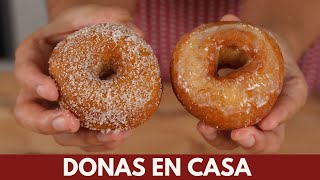 Rosquillas Donas Caseras sin Levadura  Katastrofa La Cocina [upl. by Sherlocke]