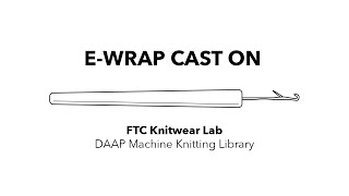 EWrap Cast On [upl. by Goines]