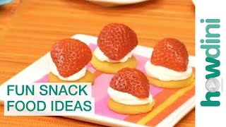 Easy Snack Recipes For Kids  Fun Snack Food Ideas [upl. by Eli]