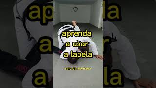 estrangulamento com a lapela jiujitsu jiujitsu bjj [upl. by Eldin]