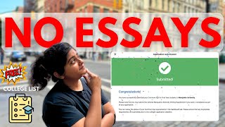 No Essay Universities in the USA  High Scholarship for International Students FALL 2025 [upl. by Scrivenor45]