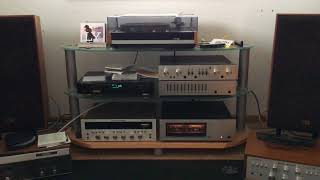 Luxman 5c50 amp 5m21 on Cizek model One speakers [upl. by Jamill]