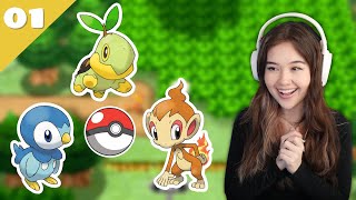 Playing Pokemon for the FIRST TIME EVER  Brilliant Diamond Playthrough [upl. by Delphina]