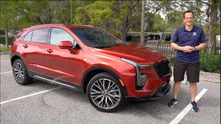 Is the 2024 Cadillac XT4 the BEST new compact luxury sport SUV to BUY [upl. by Kirtley]