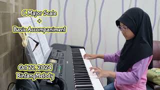 Piano Lesson  C Major and Basic Accompaniment  Alma [upl. by Adnaw]