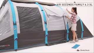 Quechua  Tenda Air Seconds Family 6 3 XL [upl. by Wescott]