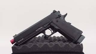 Pistola Airsoft GBB HI CAPA 51 Black Evil  TAG SKU40860 [upl. by Diarmid]