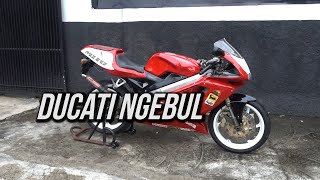 RIDING IMPRESSION CAGIVA MITO 125  REVIEW  MOTOVLOG [upl. by Kcirdot]