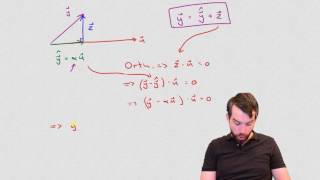 The geometric view on orthogonal projections [upl. by Llehsim371]