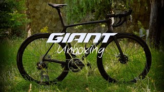 GIANT TCR Advanced SL Disc 0 2022  UNBOXING [upl. by Poppo]