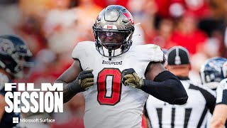 Rondé Barber Highlights the Bucs’ Defensive Dominance vs Titans  Film Session [upl. by Nnylsia]