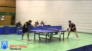 2 Bundesliga Nord Tischtennis20120115MTV Jever  SV SiekWandachowicz  Aydin [upl. by Segal763]