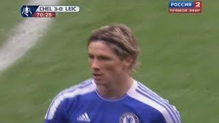 Fernando Torres vs Leicester City Home 1112 [upl. by Martreb]