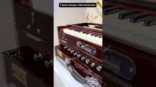 7 Scale Changer Folding Box Harmonium With 3 Line Palitana MJM Premier Reeds Contact 91 9832342906 [upl. by Nyraa]