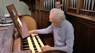 Jean Guillou Improvisation on two themes by Gerben Mourik [upl. by Denni]