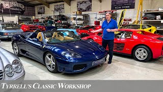 The Tyrrell Collection  Iains personal fleet  Tyrrells Classic Workshop [upl. by Rollo]