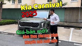 KIA NEW CARNIVAL 2025  GIẢM GIÁ CỰC SỐC KÈM THEO CHƯƠNG TRÌNH KHUYẾN MÃI CUỐI NĂM 122024 [upl. by Idham]