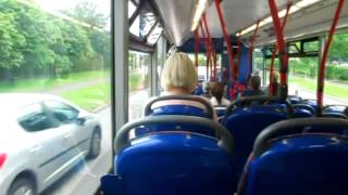 Route 12 Lothian Buses Transbus Dart SLF Plaxton Pointer 75 SN53 JNO [upl. by Elhsa]