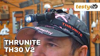 Thrunite TH30 v2  super mocna latarka czołowa 3320 lumen Cree XHP702 [upl. by Rettuc]