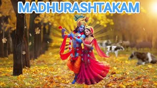 Adharam Madhuram  Madhurashtakam  Lord Krishna devotional song [upl. by Alida]