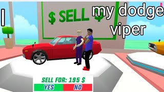 I sell my dodge viper car indude theft auto 🥺 viral treanding gaming video [upl. by Einotna918]