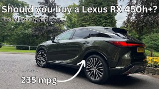 Should you BUY the new Lexus RX Test drive amp Review [upl. by Wiburg]