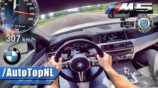 800HP BMW M5 F10 AUTOBAHN POV 307kmh BIMMER TUNING BTM5 by AutoTopNL [upl. by Yemac40]